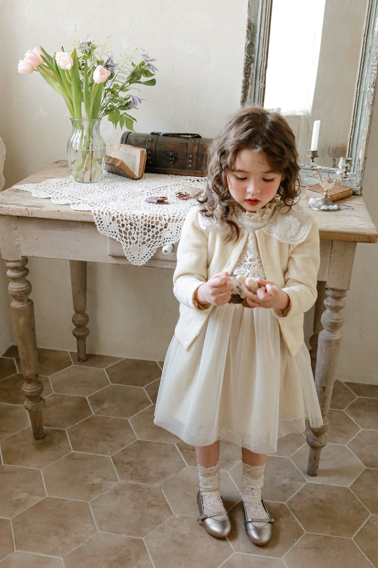 (2-3, 4-5Y) Melina Dress