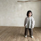 (0-1Y, 4-5Y)Ribbed Binding Cotton Cardigan