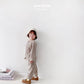 (4-6Y) Corduroy Top and Bottom Set