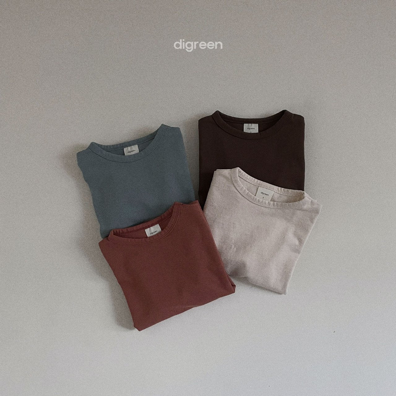 (3-4Y) James Basic Long Sleeve Tee
