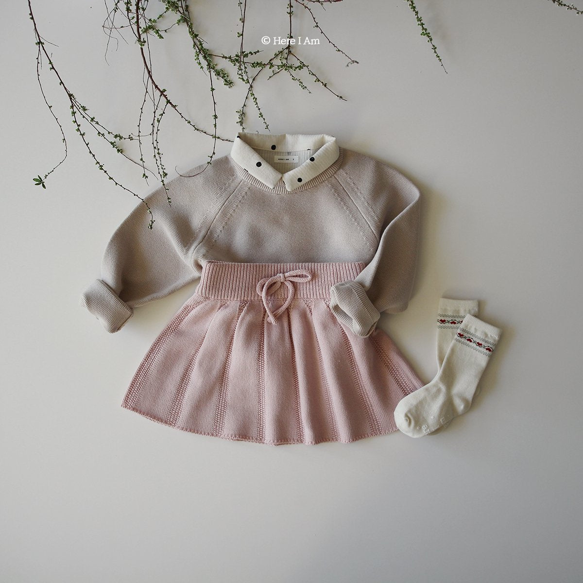 (2-5Y) Sweater Knit Skirts
