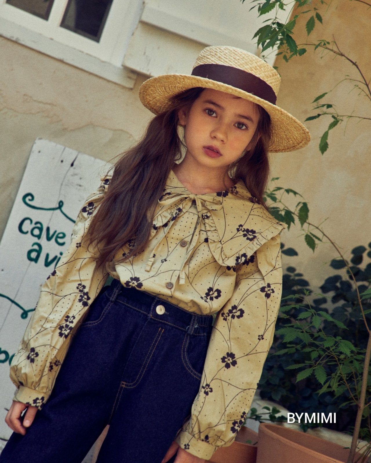 (5-6Y) Lovely Collar Blouse