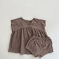 Peekaboo Capri set